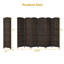 Cloison pliante 6 panneaux l 107,5 "x H 71"-917281470