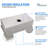 27'' L Single Bowl Stainless Steel Kitchen Sink