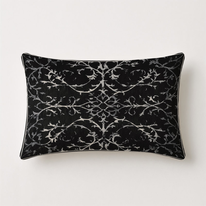 Phantom Bloom Indoor And Outdoor Pillow, Rectangle 20"H x 14"W