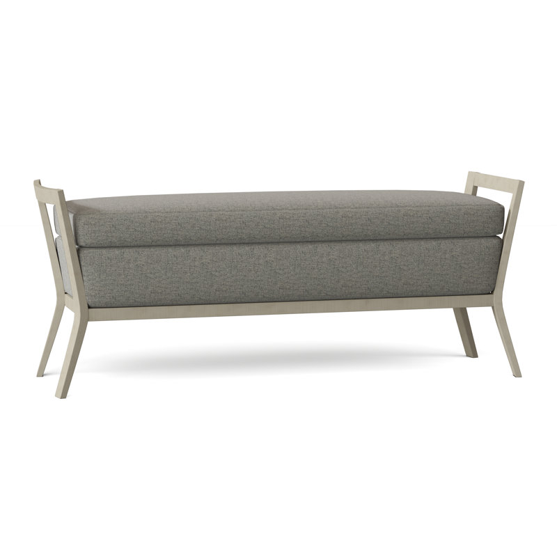 Libby Langdon Solid Wood Bench, Platinum (3160 63), Espresso