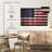 Borges USA Flag On Wood-107880353