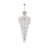 Elegant Lighting Spiral 28 light Chrome Chandelier Clear Royal Cut Crystal-23083917-23083921