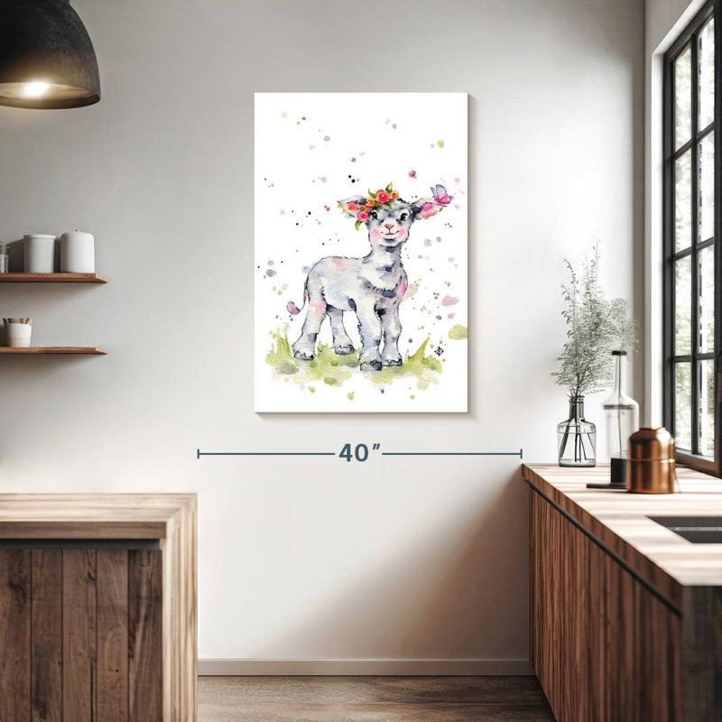 Sweet Lamb, H 39 po x l 26 po