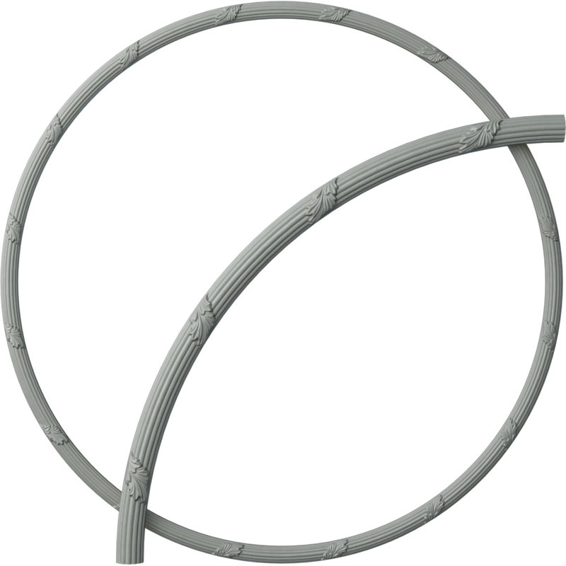 Ensemble d'anneaux de plafond Seville Bead & Barrel, Paquet de 4 (forme un cercle complet)