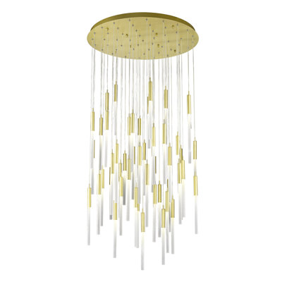 Luminaire suspendu grappe 51 lumières Main St.