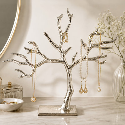 Estevan Silver Tree Jewellery Stand