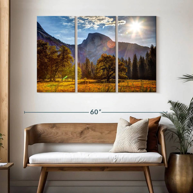 Alvord Yosemite Midday Sun, 32" H x 50" W