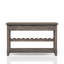 Console avec rangement pour bouteilles de vin et tiroirs de rangement