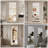 Full Length Frameless Wall Mirror With Rounded Corners
