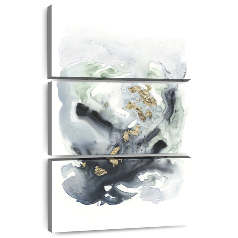 Archipel abstrait Avery I, H 65 po x l 42 po