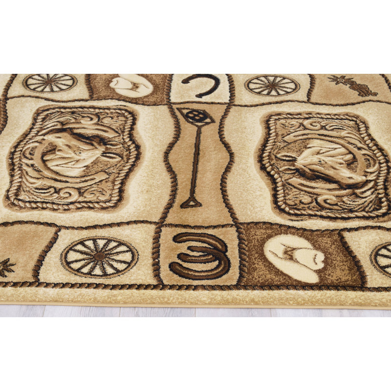 Tapis en polypropylène Stroupe, Rectangle 5 pi x 7 pi