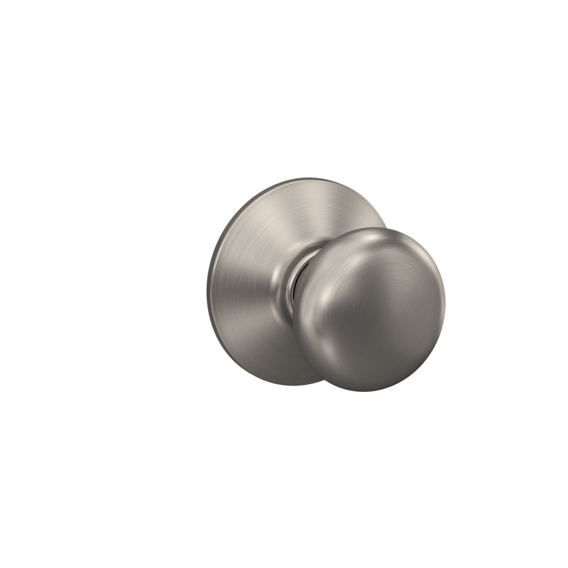 Plymouth Passage (Hall & Closet) Round Knob, Satin Nickel