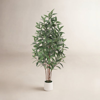 Ashwell 4.6' W Artificial Eucalyptus Tree