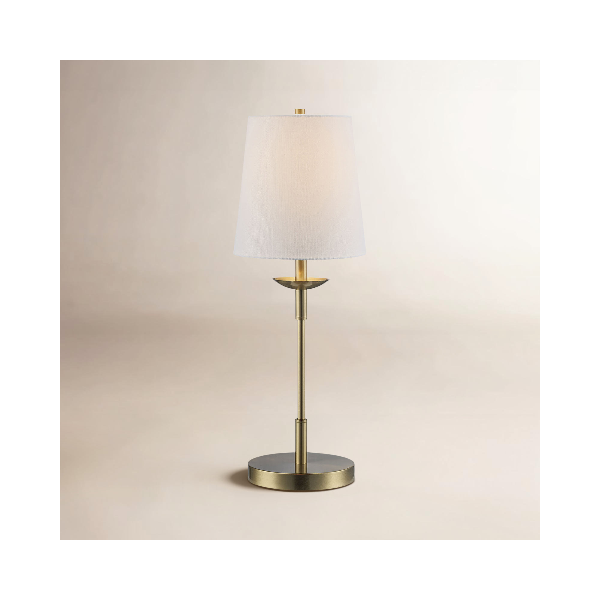 Ryn 1 - Light Bowl Table Lamp, Gold