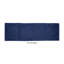 Tapis pour salle de bain réversible 100% coton touffeté de qualité supérieure Jasmyne-901124411-820654575