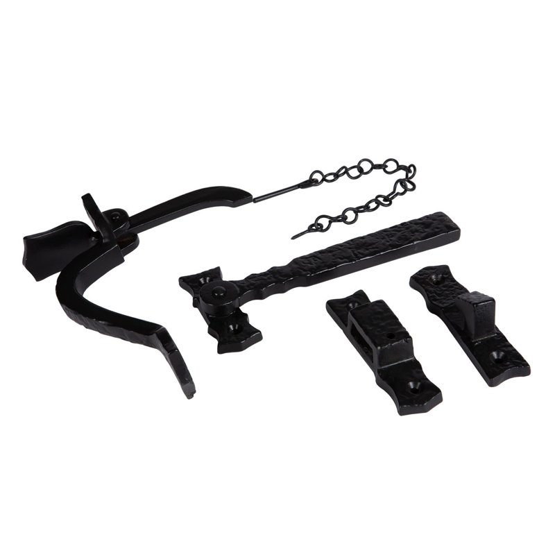 Hammer & Tongs - Rustic Suffolk Latch - H145mm - Black