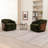 Andretta Linen Swivel Barrel Chair(Set of 2)-2087832347