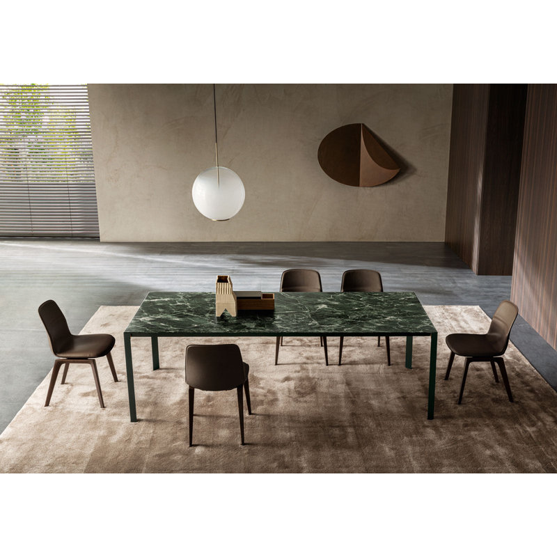 Half a Square Rectangular 78'' L x 38.63'' W Dining Table by Michael Anastassiades