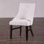 Chaise de salle à manger de style transitionnel 2 pièces
