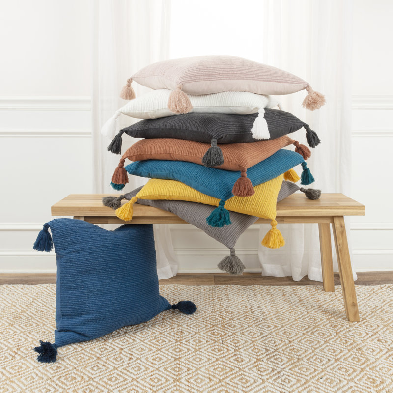 Tassels Throw Pillow