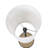 Tray Table Dimmable Floor Lamp with USB
