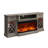 70" Farmhouse Electric Fireplace TV Stand for TVs Up to 80" with 2 Drawers & Timer-529207387