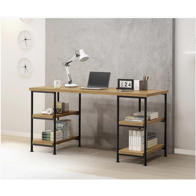 Bureau en chêne doré