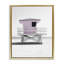 Cadre flottant rose bonbon Lifeguard Station, design par Annabelle Hall-353781126-353781130