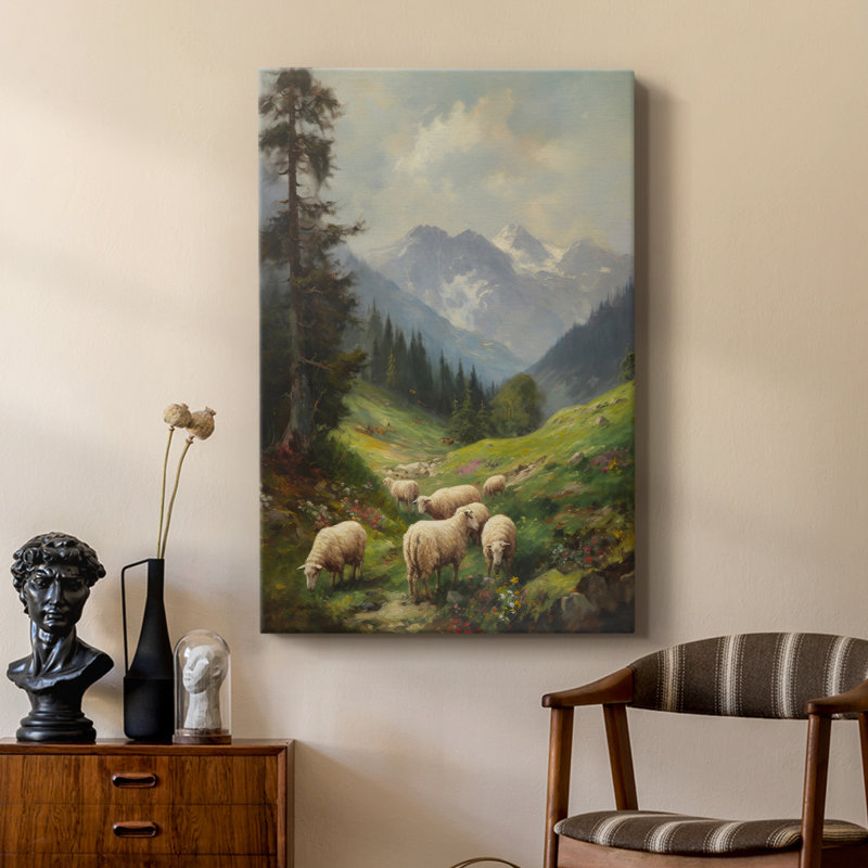ANIMALS Series CCCI -Custom Wrapped Gallery Cavas, 18" H x 12" W