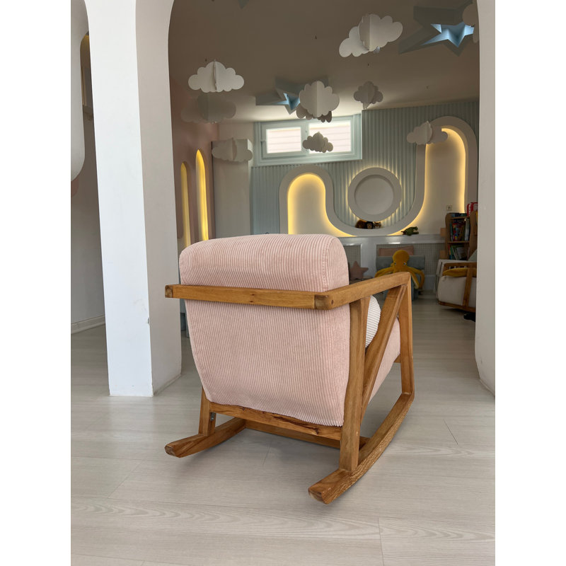 Bina Upholstered Swivel Wingback Chair