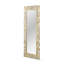 Miroir sculpté rectangulaire (comprend uniquement un miroir)