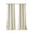 Sashay Ivory Faux Silk Room Darkening 42x84" Curtain Panel Pair-982566563-990991337
