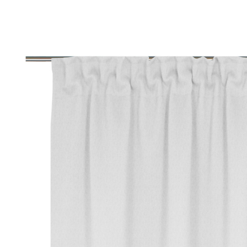 Sunday, multi -band scarf, semi -transparent, White, 142cm Width x 305cm Drop