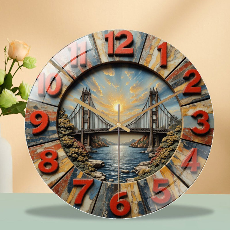 Horloge murale Golden Gate Bridge