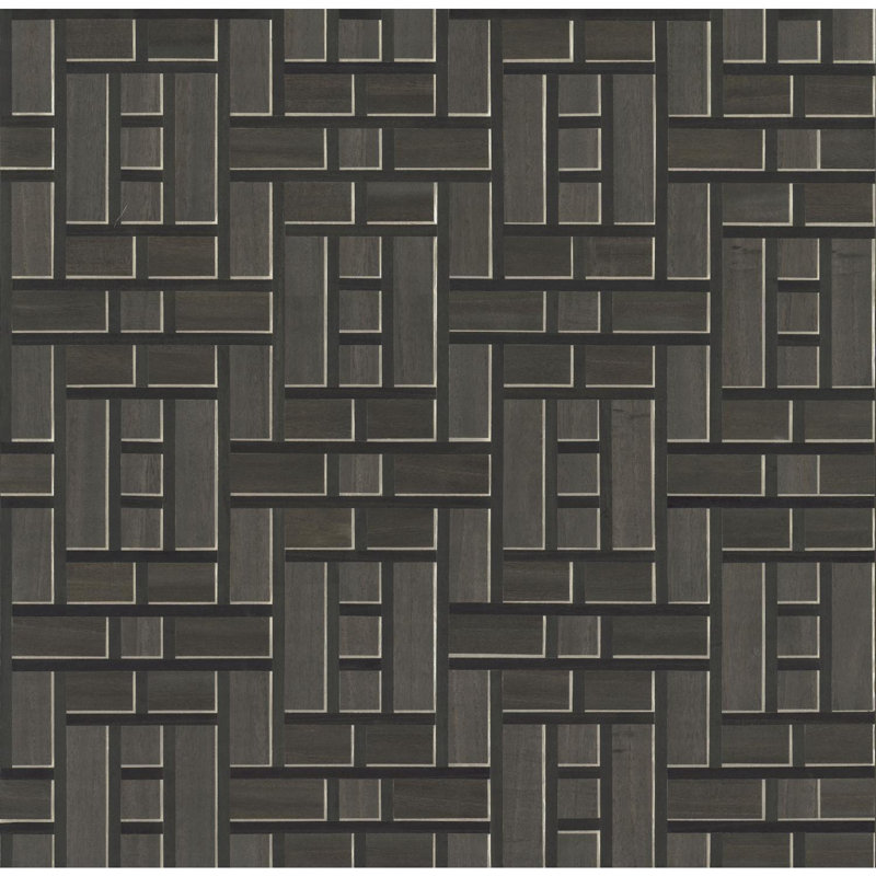 Teahouse Geometric Roll, Black