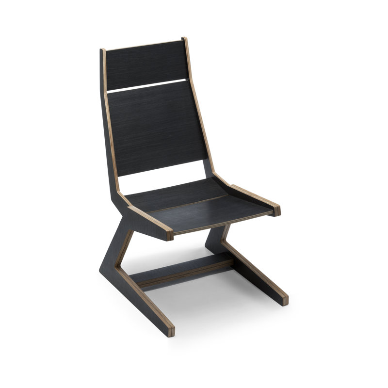 Pirwi Side Chair, Black