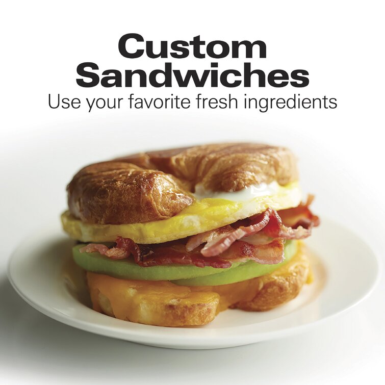 Hamilton Beach Breakfast Sandwich Maker - Customize & Cook