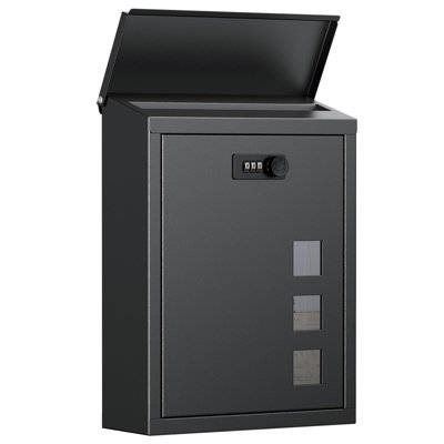 Steel Wall Mounted Post Box