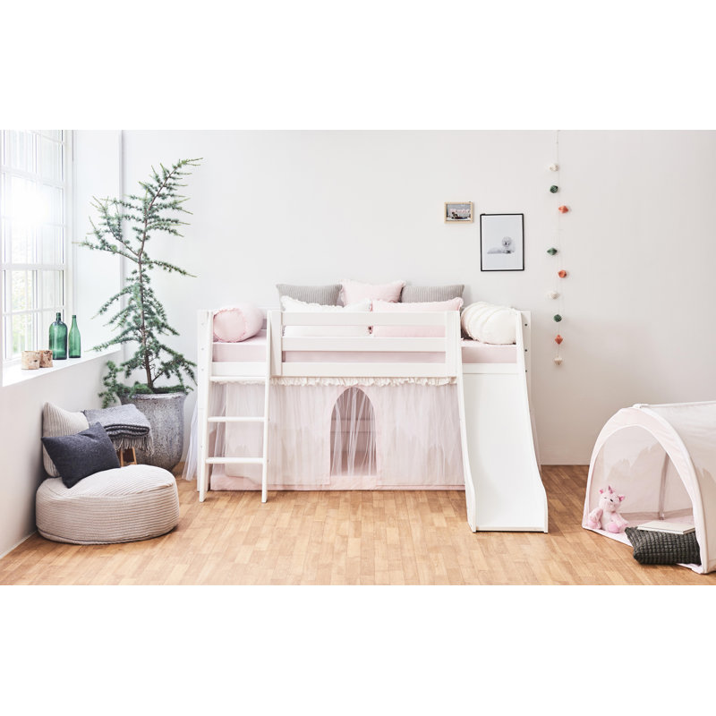 Mid Sleeper Loft Bed Bed by Hoppekids, White