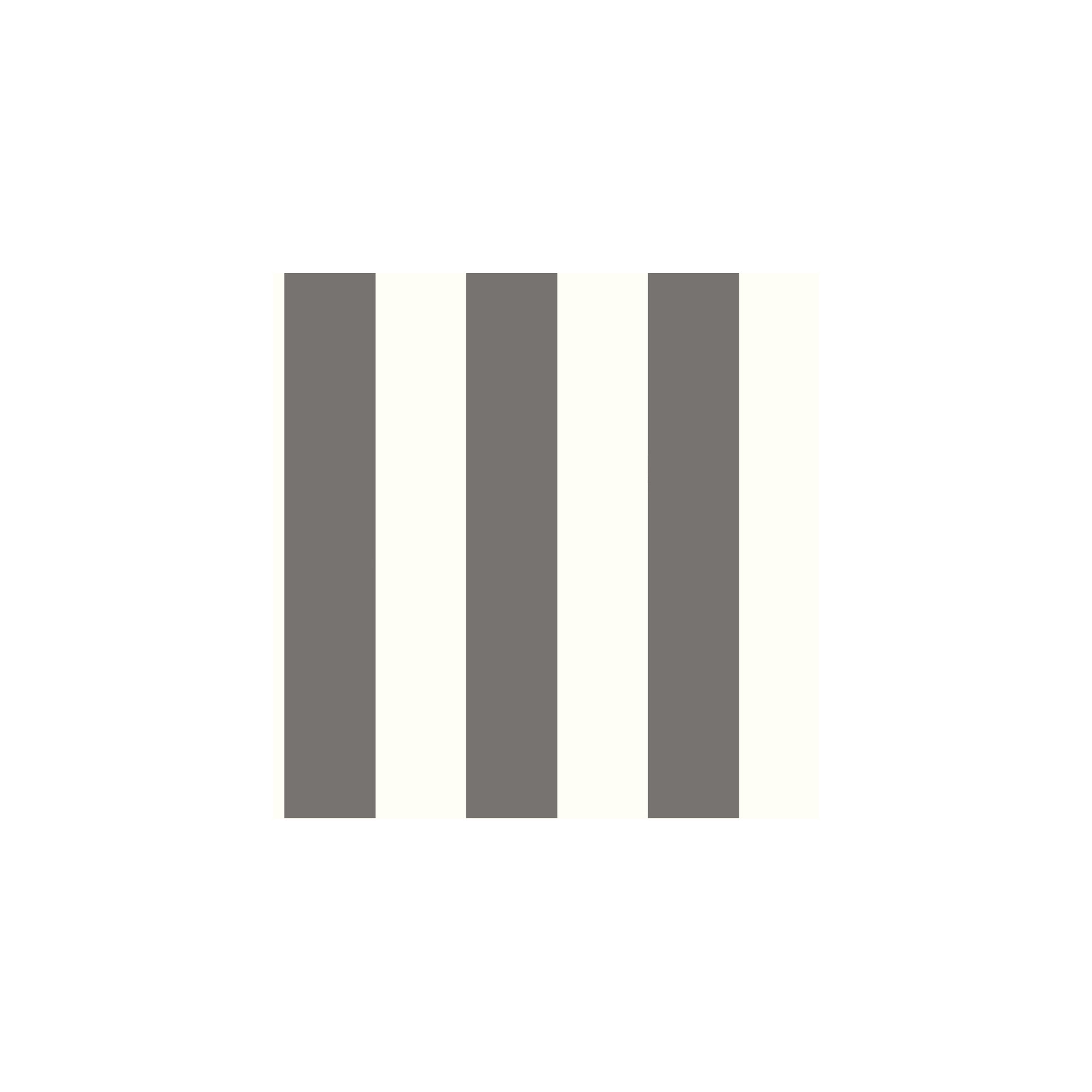 Modern Striped Wallpaper, Charcoal/White