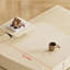 Creamy style modern simple coffee table