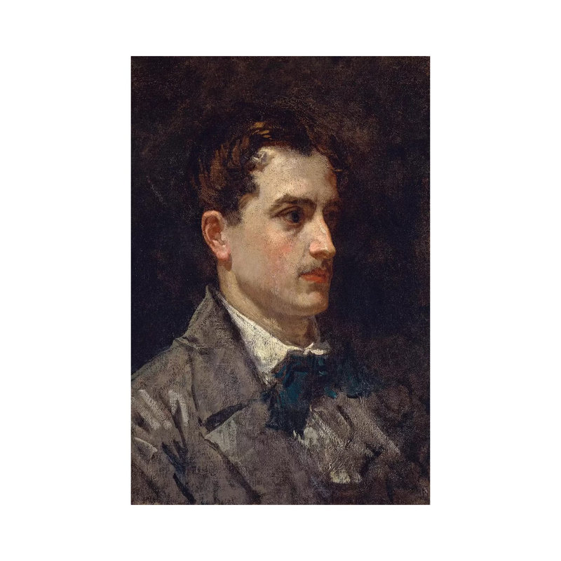 Portrait Of Antonin Proust, 1877 by Edouard Manet - Wrapped Canvas Painting
