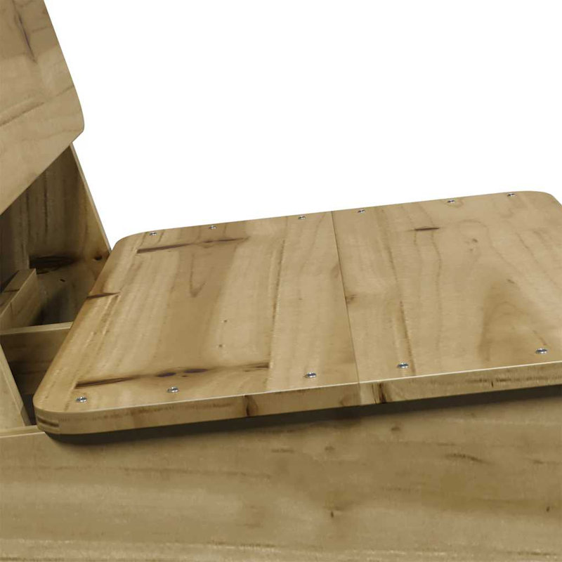 Garden Chair 60X64x70.5 Cm, Natural Impregnated