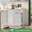 Armoire à déchets coulissante 13 gallons avec tablette et tiroir réglables-130405895-130405899