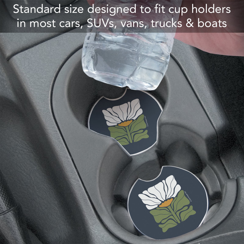 Paquet de 2 sous-verres de voiture bohémiens