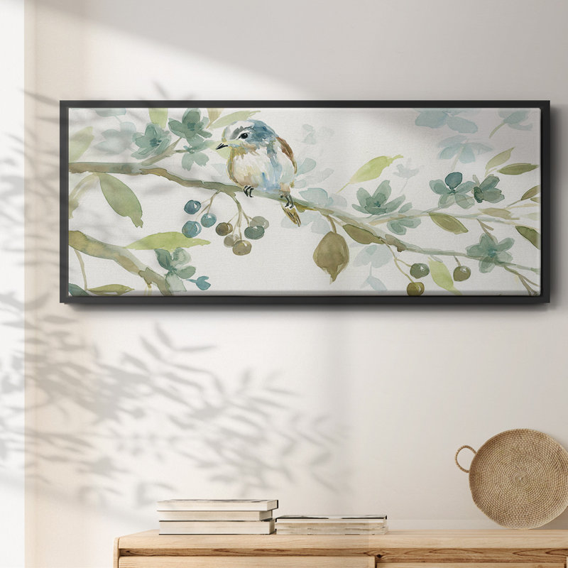 Début du printemps II - toile encadrée, H 20 po x l 50 po