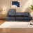 Compression Cloud Sectionals, Corduroy 94.5 Inch Modern Home Chaise Sofa