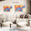Avery rouge jaune bleu abstrait-107981694