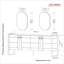 Buffet de 70,9 po de largeur Aganlane