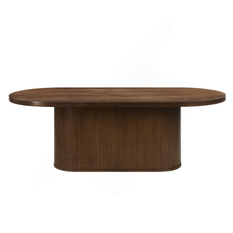 Table de salle à manger en bois exquise avec construction robuste pour une utilisation à long terme